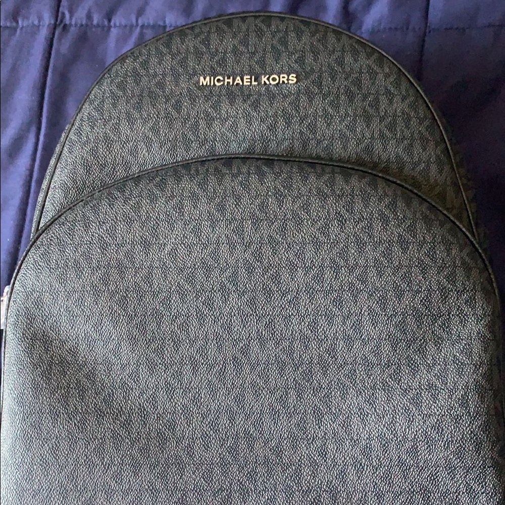 Black Michael Kors Backpack
